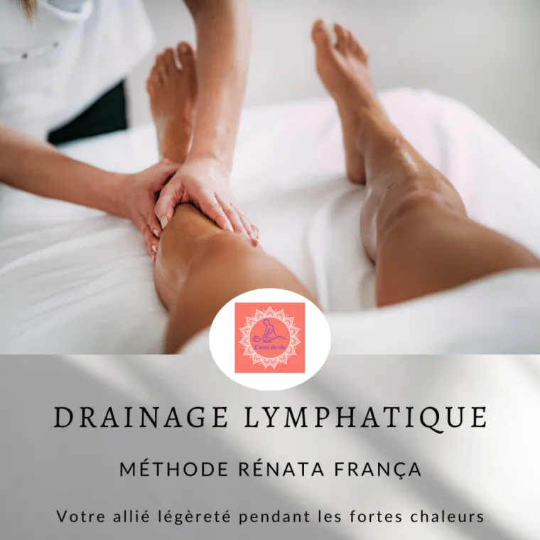Drainage lymphatique Rénata França: votre allié légèreté pendant les fortes chaleurs-E'sens de Vie-Epernay-Saint-Martin-d'Ablois
