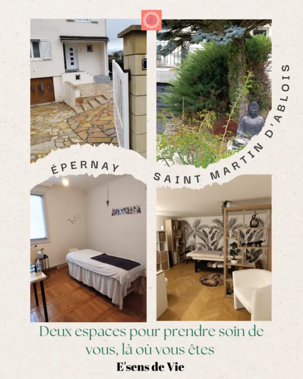 E'sens de Vie - Réflexologie et massages bien-être à Epernay et Saint-Martin-d'Ablois-E'sens de Vie-Epernay-Saint-Martin-d'Ablois